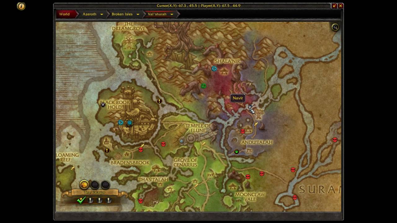 Recover The Tears Of Elune From Val The Tears of Elune Legion Quest