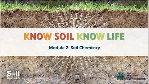 Module 2: Soil Chemistry