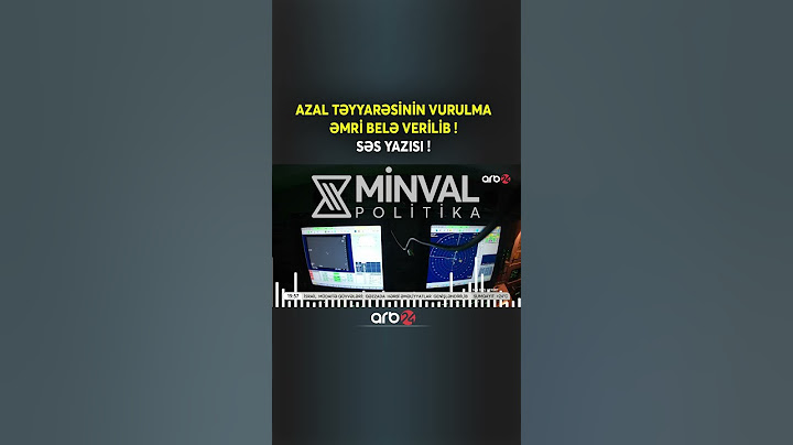 İDDİA! AZAL təyyarəsinin vurulma əmri belə verilib?