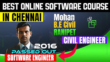 Best Online Software Course in Chennai | Civil Engineering to Software Engineer | 📊Data Analyst Jobs