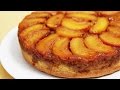 Peach Upside-Down Cake with Cognac Caramel