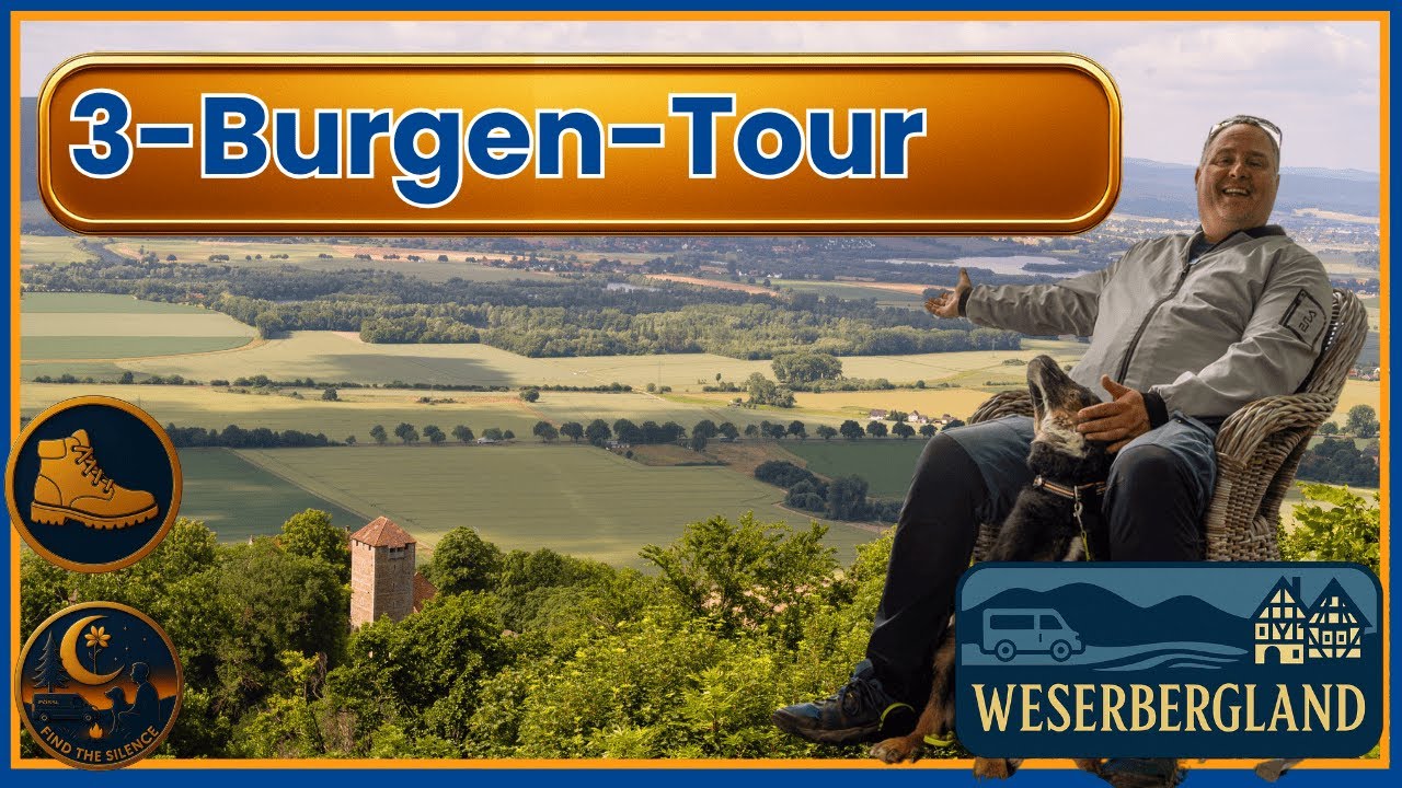 Drei Burgen – ein Wesertraum:  Schaumburg, Osterburg & Paschenburg erwandert