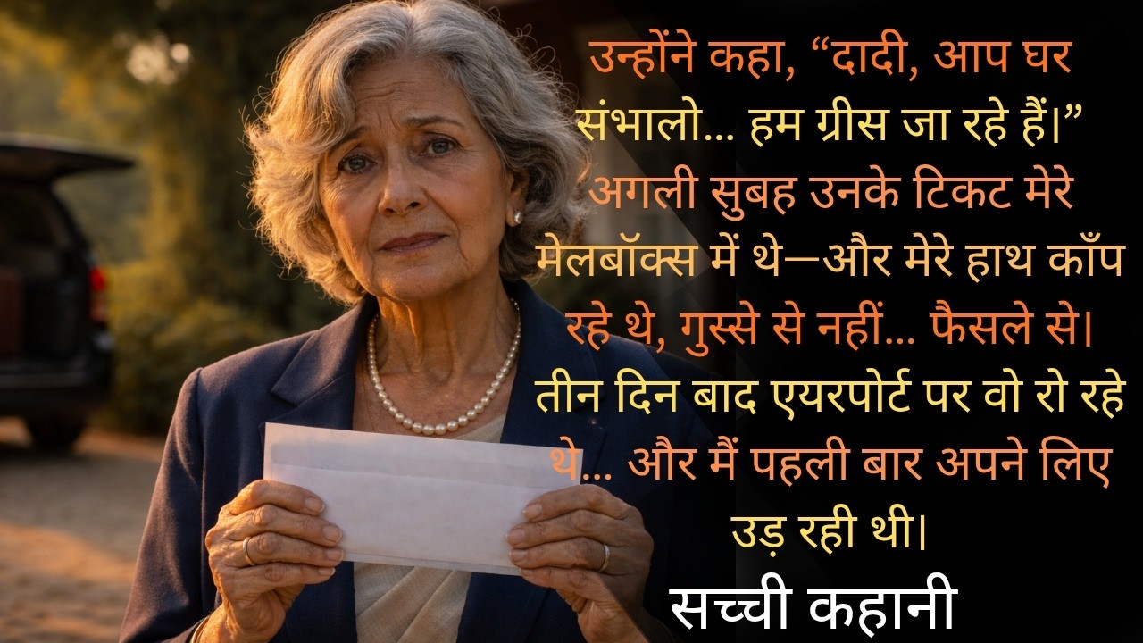 “उन्होंने मुझे घर की चौकीदार बना दिया… तो मैंने उनकी छुट्टी ही रद्द कर दी!”