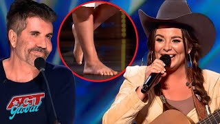 This Barefoot Rodeo Queen's Voice Has Simon Cowell in LOVE!