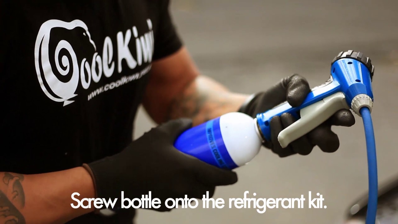 Coolkiwi Automotive DIY AC Recharge Kit R134a YouTube