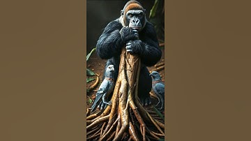 The pigeon makes a nest on the grape tree and the parrot also makes a nest 😭#ai #pigeon #parrot