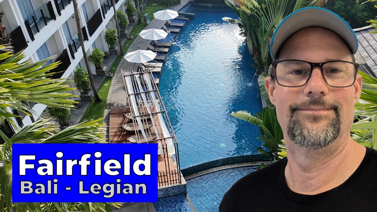 Bali Hotel Tour | Fairfield Legian Reviewed (Pool, Room & Staff Service)