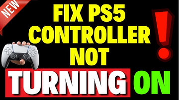 How to Fix PS5 Controller Not Turning ON