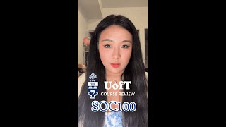 🇨🇦 UofT Course Review: Introduction to Sociology I: Sociological Perspectives (SOC100)