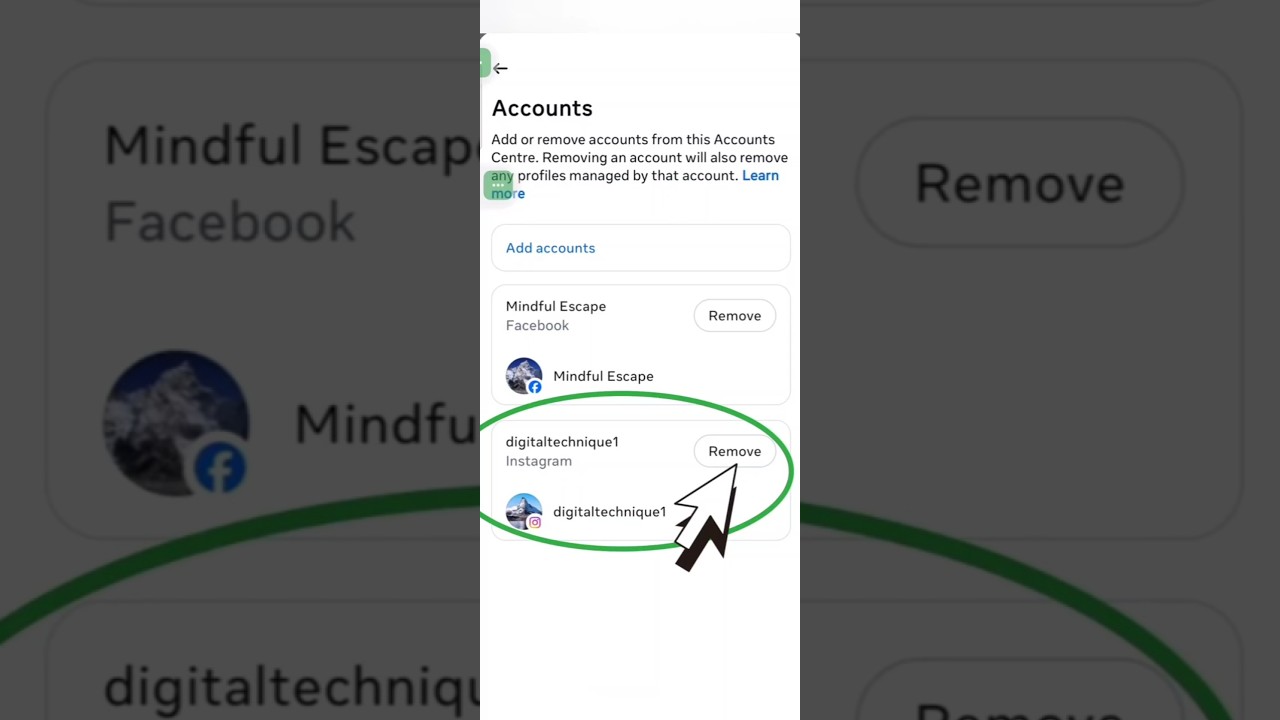 How to Remove Instagram ID from Facebook Account | Facebook Instagram Disconnect