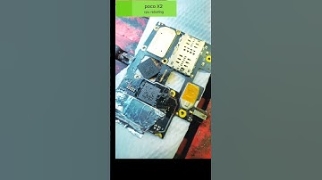 poco X2 back pasted cpu rebolling, problem sound & front camera not working.solve by #fitfixhub