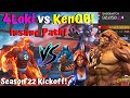 AW 4Loki vs KenOB! My Hardest War Path! Boss Fight! 600k HP! - Marvel Contest of Champions