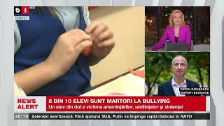 8 DIN 10 ELEVI SUNT MARTORI LA BULLYING. Știri B1TV_28 martie 2024