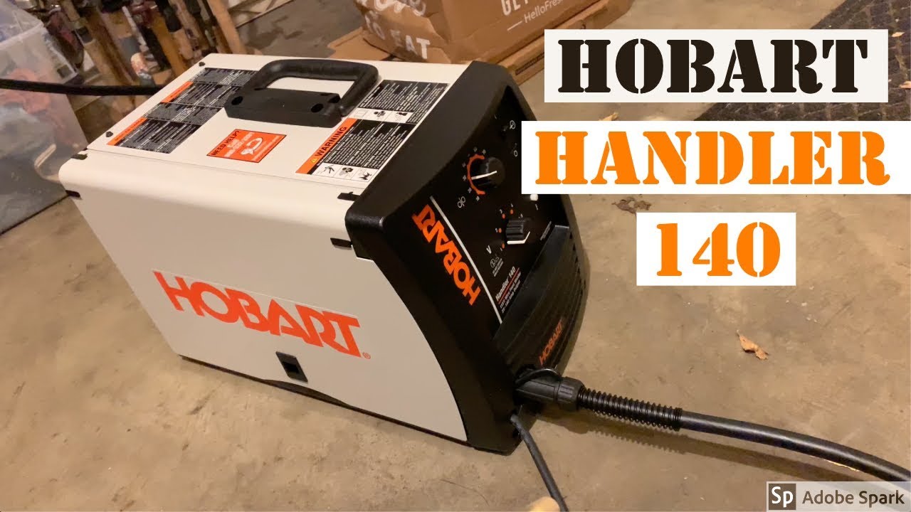 Setting up a new Hobart Handler 140 Welder - YouTube