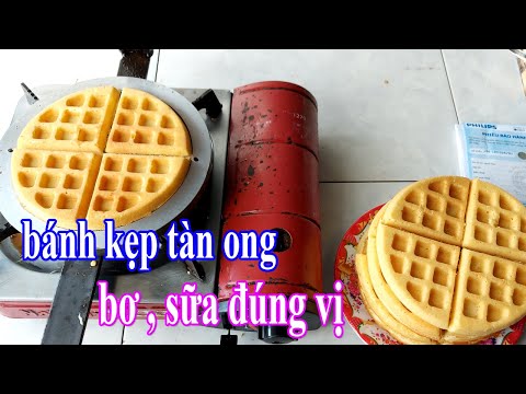 Video bánh kẹp tàn ong cách làm bánh kẹp tàn ong bơ sữa... - youtube