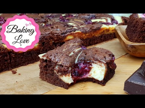 Video: Wie Man Einen Kirsch-Frischkäse-Brownie Macht