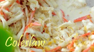 코울슬로(양배추 샐러드)의 정석! 노마요네즈 버전 vs 마요네즈 버전 Coleslaw | 하다앳홈