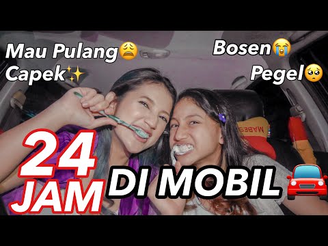 24 JAM DI MOBIL SAMPE BERANTEM ||  Vhiendy Savella