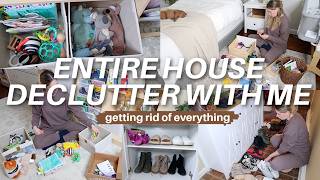 EXTREME DECLUTTER & ORGANIZE WITH ME! getting rid of everything before 2026! full home reset