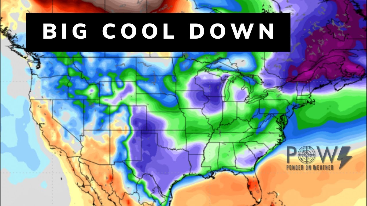 Big U.S. Cool Down all the way to Florida - POW Weather Channel - YouTube