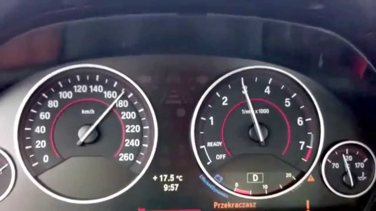 Bmw 320i F30 184hp Up To 190 Kmh Highway Run Youtube