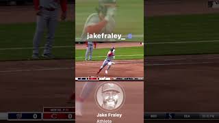 Famous Jake Fraley throws out his first runner of the year trying to stretch a double 😎 #reds #mlb Wealth
