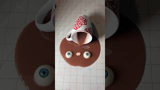 Silicone Spilled Hot Chocolate Blob