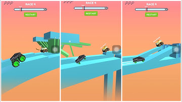 WHEEL SCALE! 3D FUNNY PLAY #45 | RACING GAME ON ANDROID/IOS