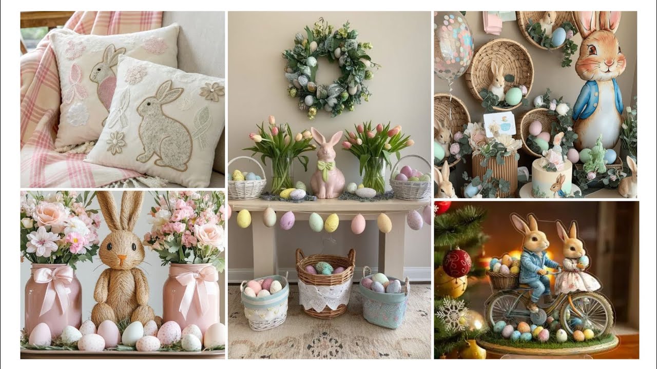 100+ EASTER DECOR IDEAS 2026- EASTER DECORATIONS DIY 2026 -EASTER TRENDS DIY 2026