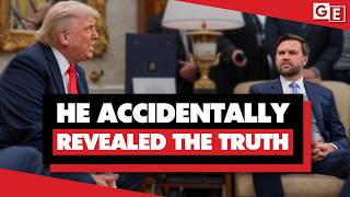 He accidentally revealed the truth about the US strategy for Iran