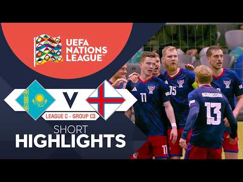 ไฮไลท์ฟุตบอล ยูฟ่า เนชั่นส์ลีก : Kazakhstan vs Faroe Islands (06-10-69)
