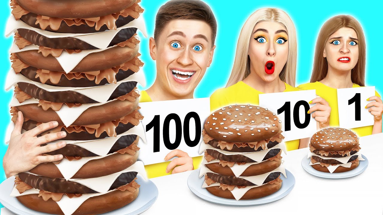 100 Schichten Nahrung Challenge #16 von Multi DO Challenge