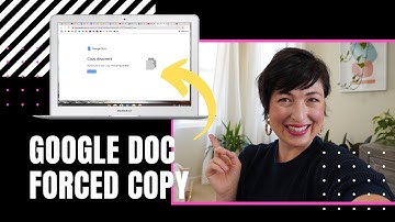 Stop Students From Editing Your Google Docs (Forced Copy Trick)