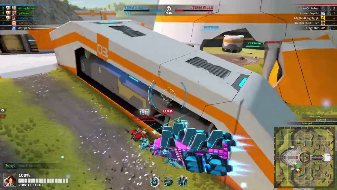 Team Death Match! | Robocraft Gameplay