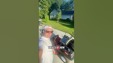 Basics of how to drive a zero-turn mower #lawn #drive #learntodrive #mower #lawnmower