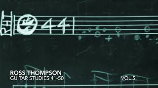 RT14 ROSS THOMPSON Guitar Studies 41-50 Volume 5