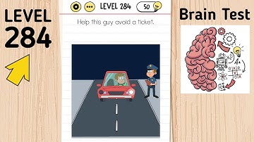 Brain Test Level 284 Help This Guy Avold A Ticket