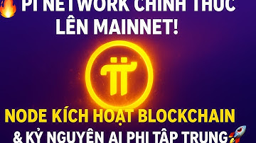 PI NETWORK CHÍNH THỨC LÊN MAINNET! NODE KÍCH HOẠT BLOCKCHAIN & KỶ NGUYÊN AI PHI TẬP TRUNG#pinetwork 