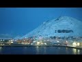 Winter landscape in the Northern Norway