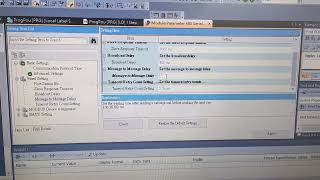 FX5U built-in Modbus delay time setting