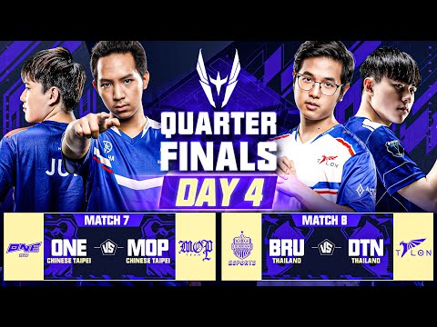 AWC 2021 | Quarter Finals | Day 4