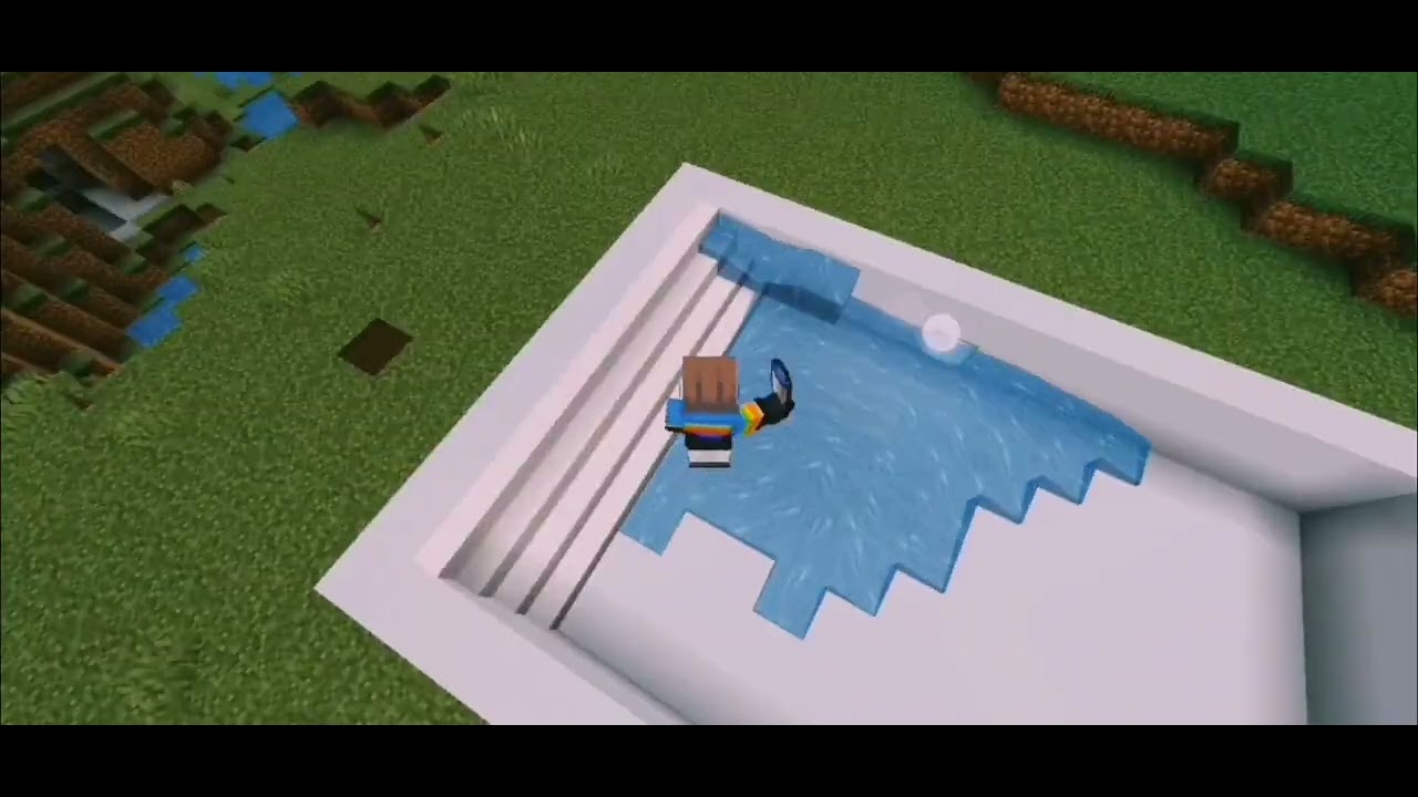 Pool Tutorial Minecraft Minecraft swimming pool tutorial। #Hellokitty।#minecraft। - YouTube