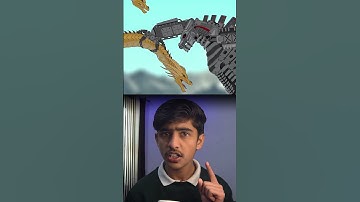 GHIDORAH VERSUS MECHAGODZILLA 🔥😱 #shorts #monsterverse #shorts