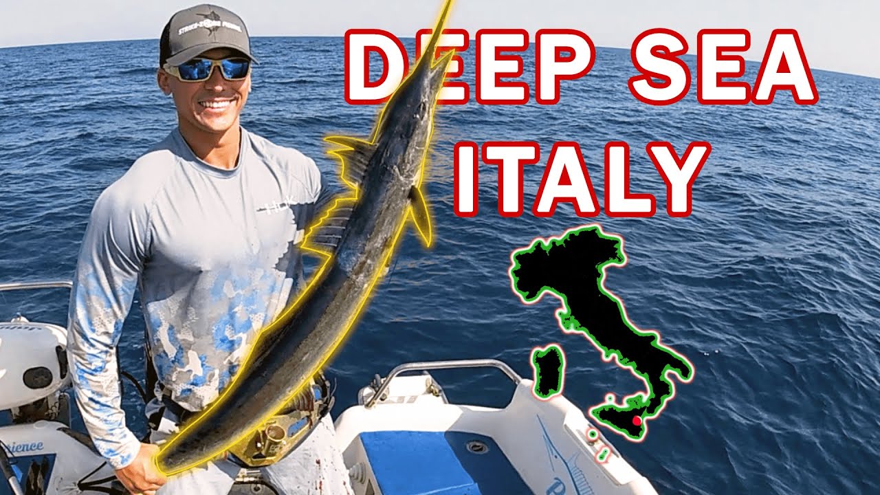 DEEP SEA Fishing in Italy BurntFish Angling Episode 6 POBSE