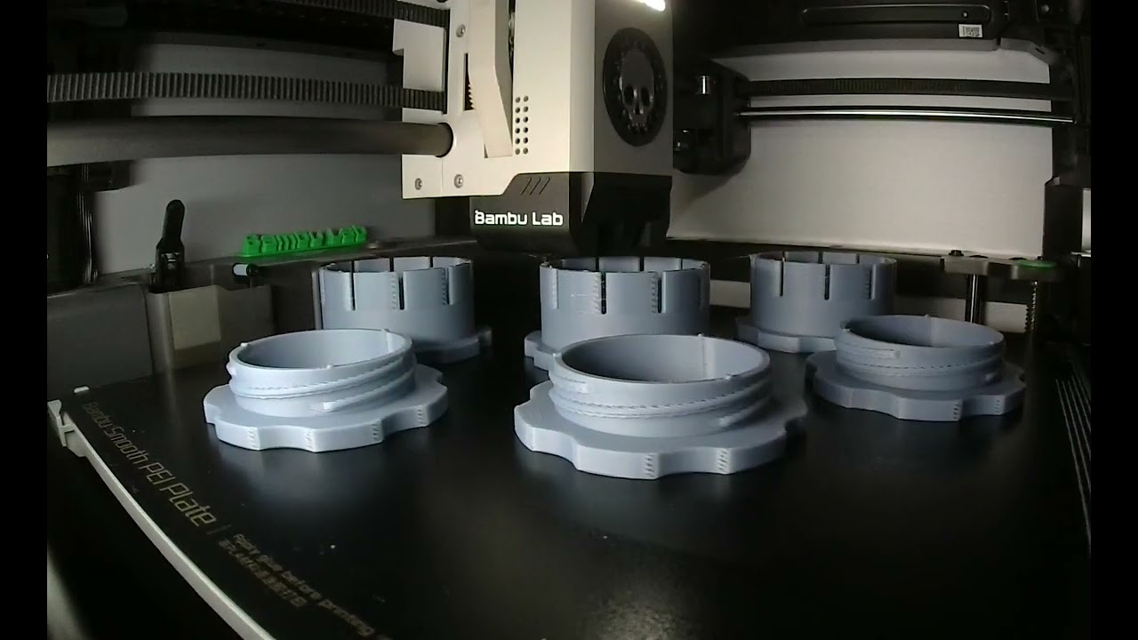 Filamentrollen Trockner - 3D Druck Zeitraffer