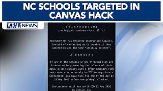 Celebrity Hacker group takes down Canvas website for several NC schools Profile