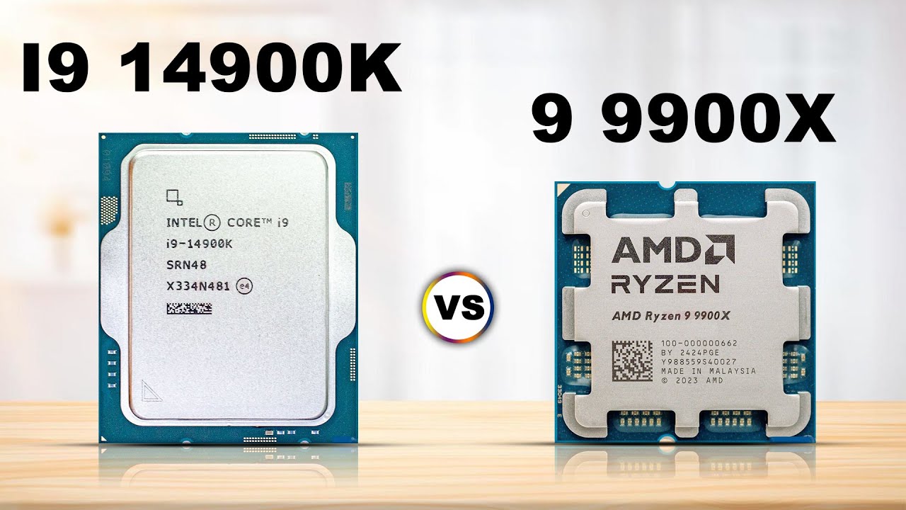 Intel Core i9 14900K vs AMD Ryzen 9 9900X | full Compete? - YouTube