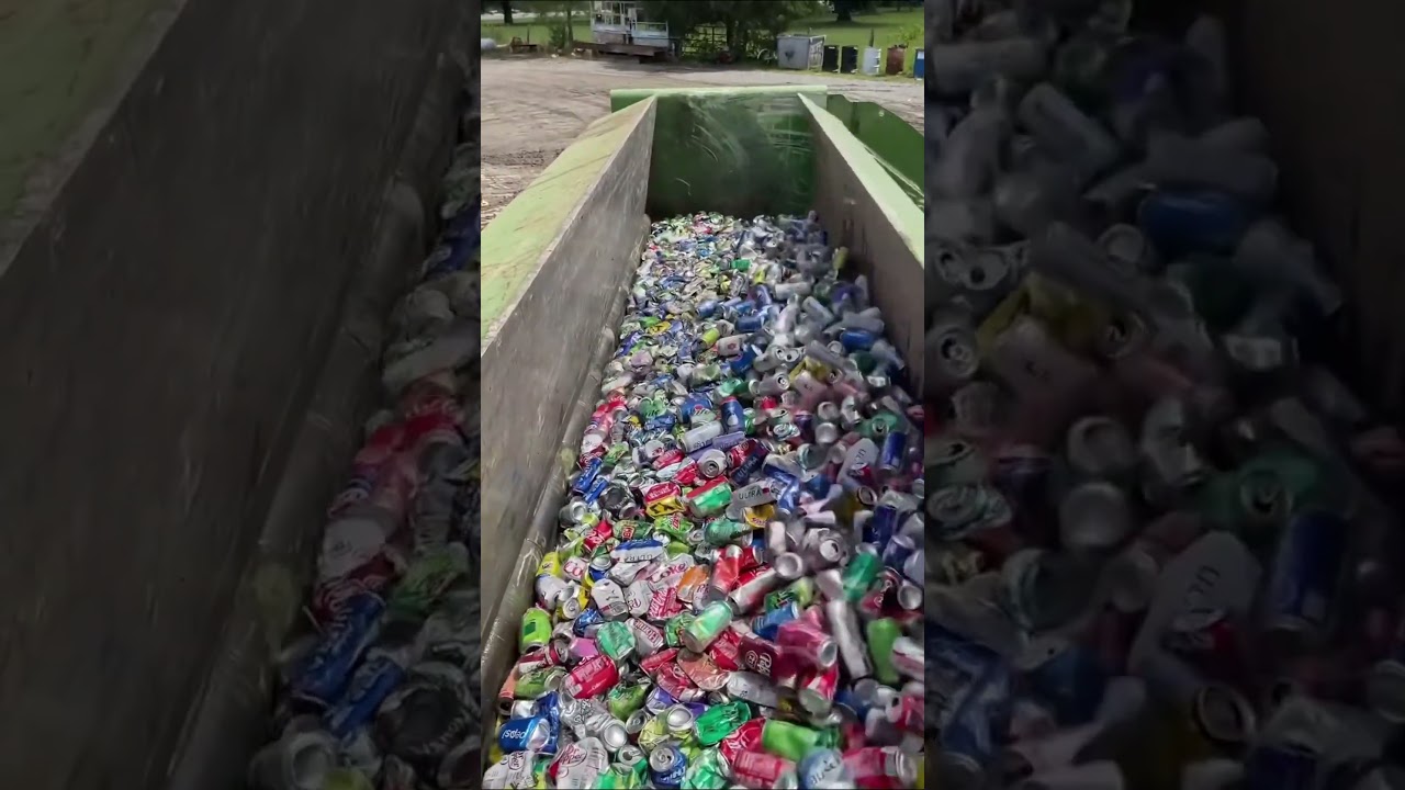 Aluminium Can Compactor - Recycling 