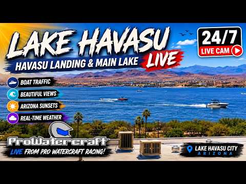 Pro Watercraft Racing Live Cam, Lake Havasu Main Lake