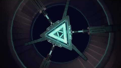 YouTube Intro Stock Video| Sci-Fi | Triangle Stock Video Clip |